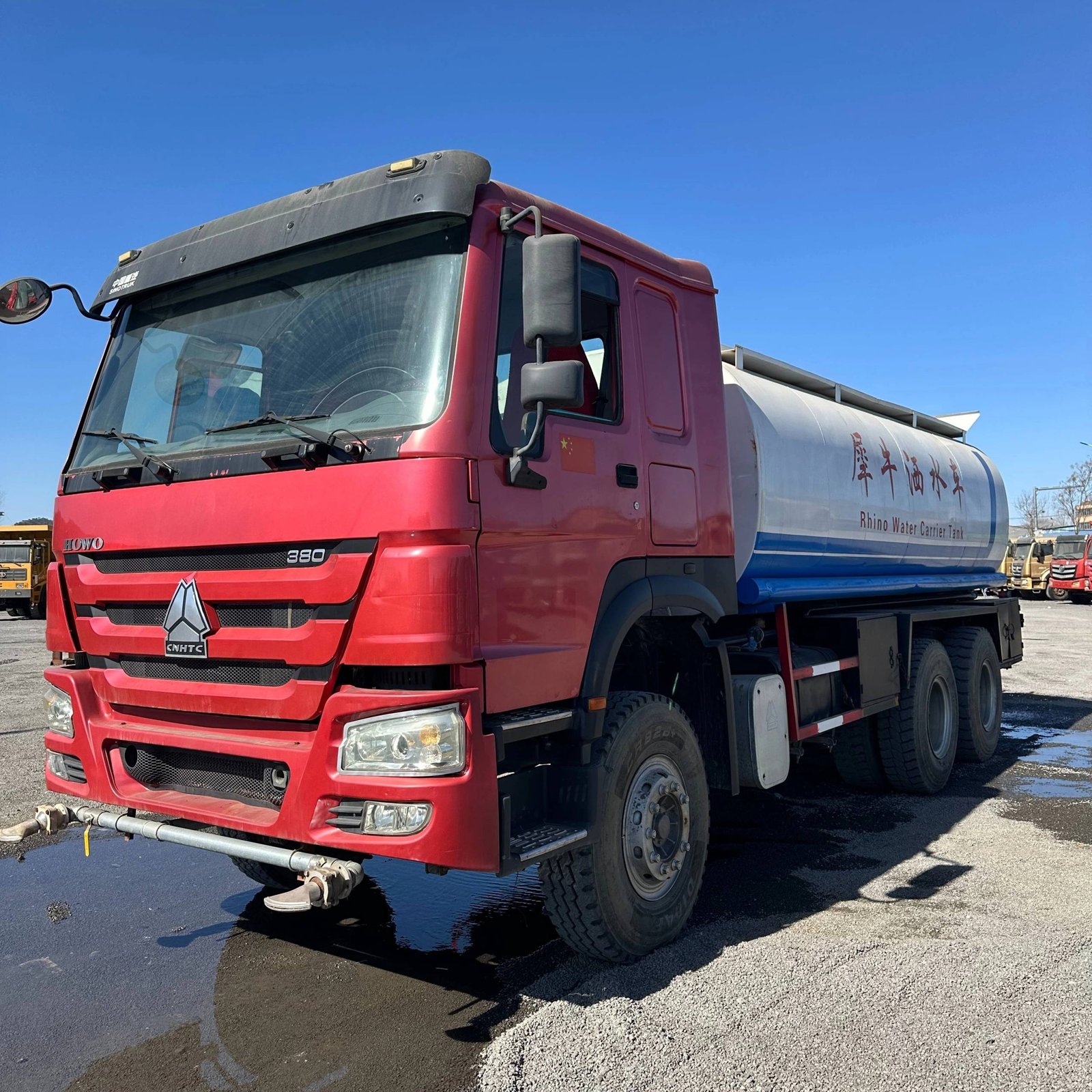 HOWO380 water truck